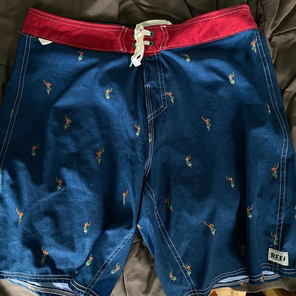 Reef swim trunks